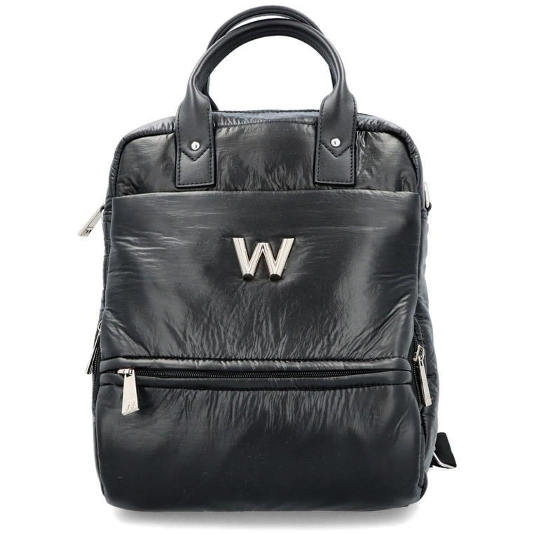 Plecak damski - WONDERS WB-52006 CZARNY