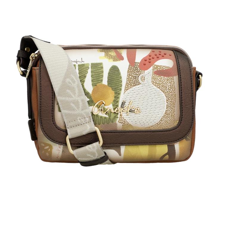 Torebka damska z klapą - ANEKKE MUSE AMPHORA 42713-349