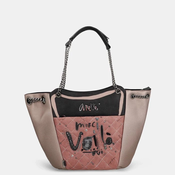 Duża torebka damska - ANEKKE MADEMOISELLE PARISIAN 41812-370