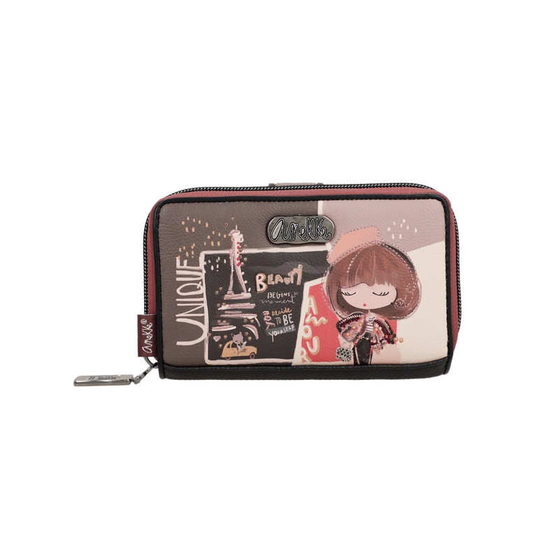 Średni damski portfel - ANEKKE MADEMOISELLE 41809-909