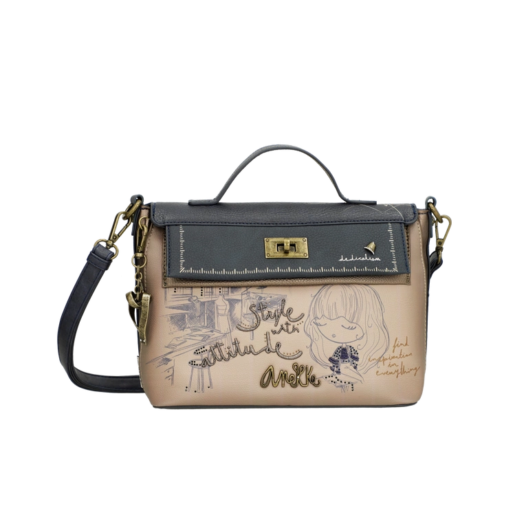 Torebka damska kuferek- ANEKKE MADEMOISELLE STUDIO 41843-528