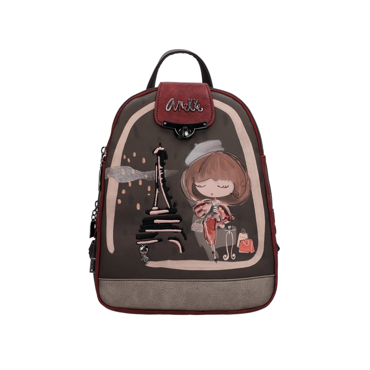 Plecak trzykomorowy - ANEKKE MADEMOISELLE 41805-043