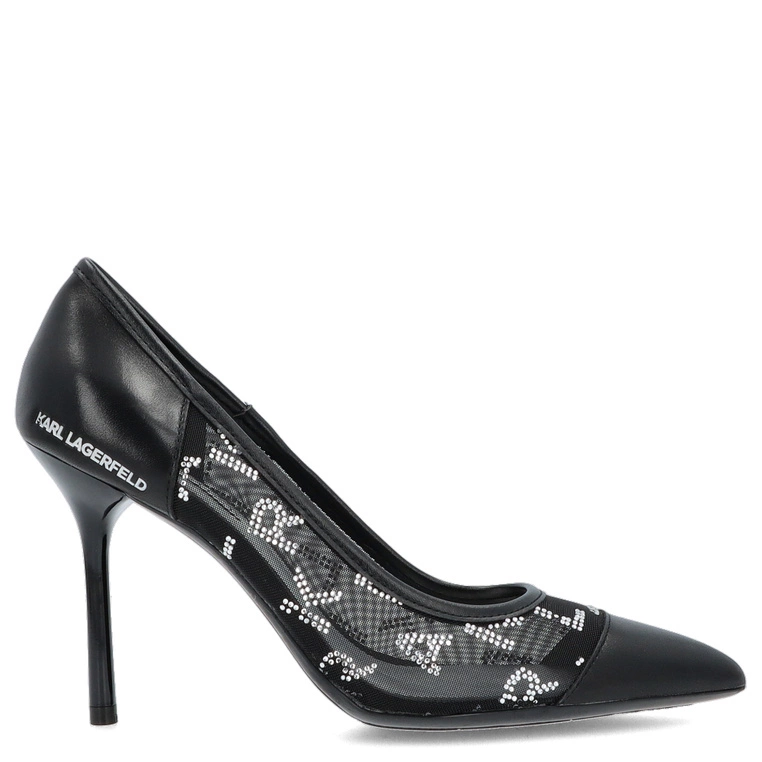 Szpilki premium - KARL LAGERFELD SARABANDE KL30925A CZARNE