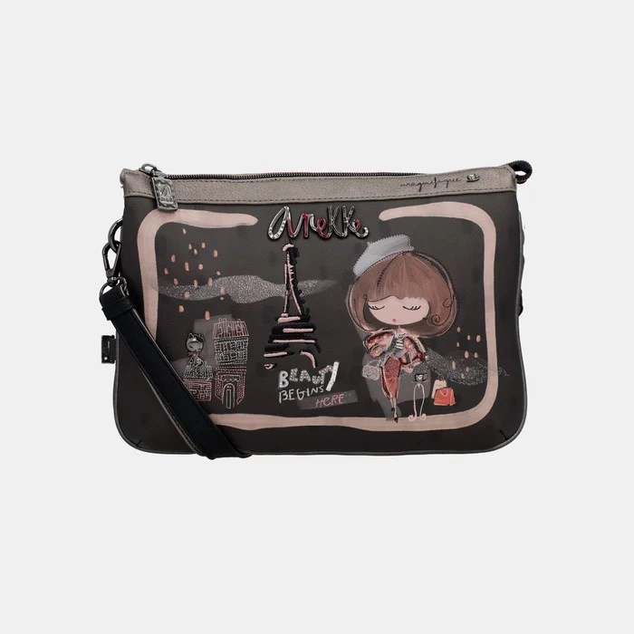 Torebka damska listonoszka - ANEKKE MADEMOISELLE 41803-174