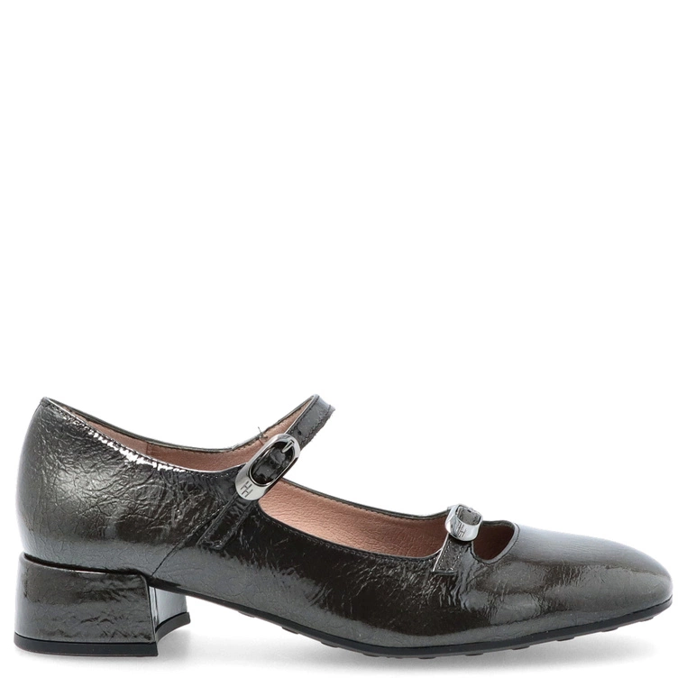 Lakierowane czółenka z paseczkami - HISPANITAS HI254207 CZARNE