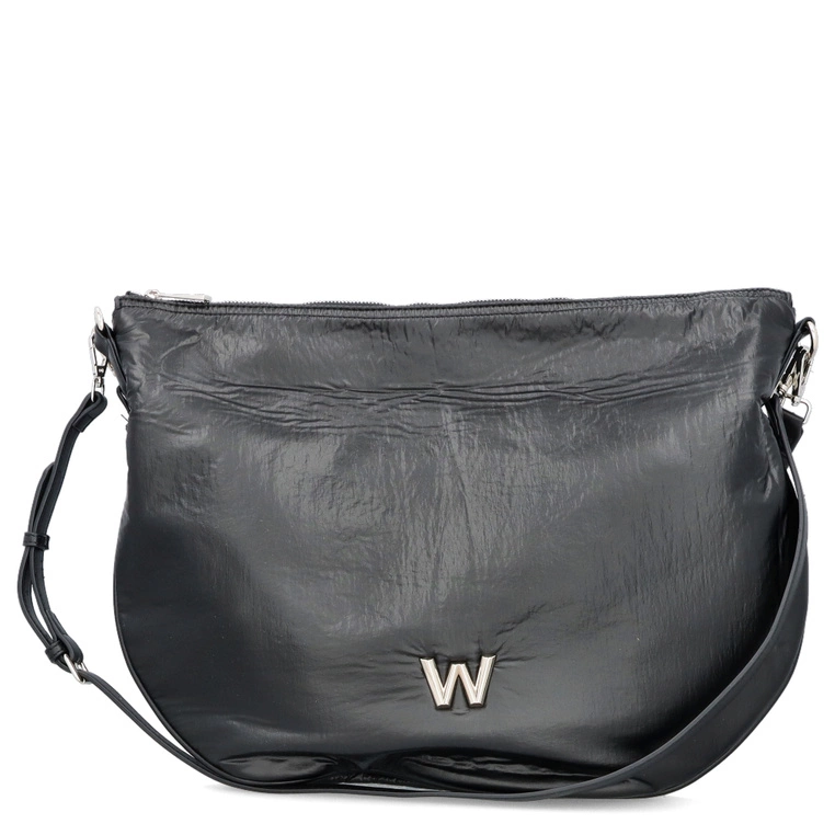 Duża torebka damska - WONDERS WB-54025 CZARNA