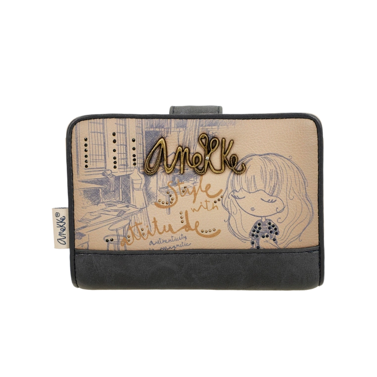 Średni portfel damski - ANEKKE MADEMOISELLE STUDIO 41849-902