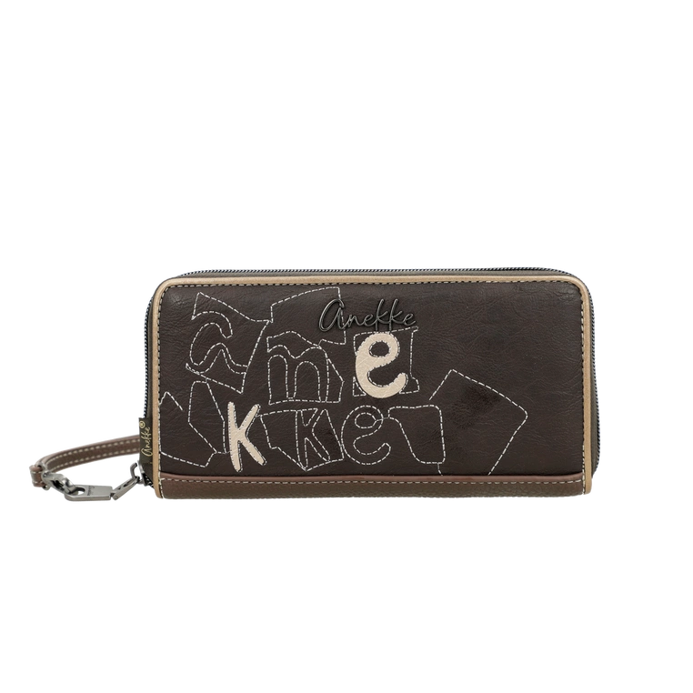Duży portfel damski z blokadą RFID - ANEKKE MUSE BLOOM 42729-908