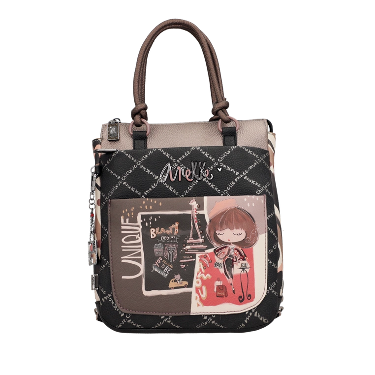 Torebka z funkcją plecaka - ANEKKE MADEMOISELLE 41805-288