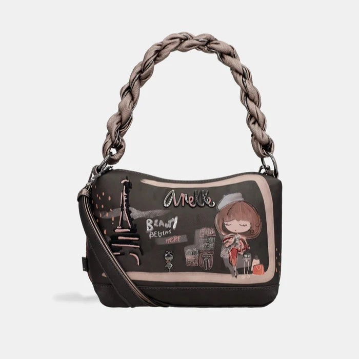 Mała torebka damska - ANEKKE MADEMOISELLE 41803-478