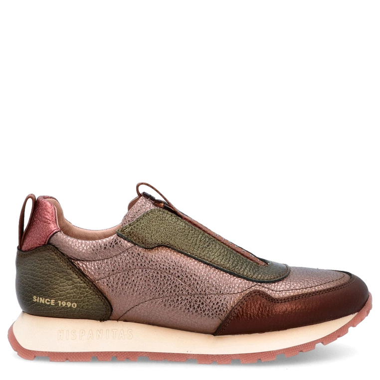 Wsuwane sneakersy damskie - HISPANITAS HI254311 MULTIKOLOR