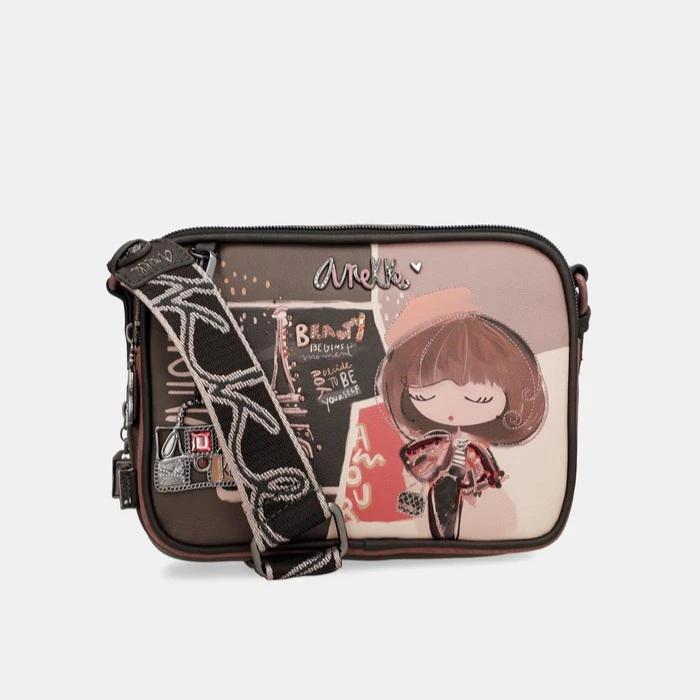 Torebka damska listonoszka - ANEKKE MADEMOISELLE 41803-183