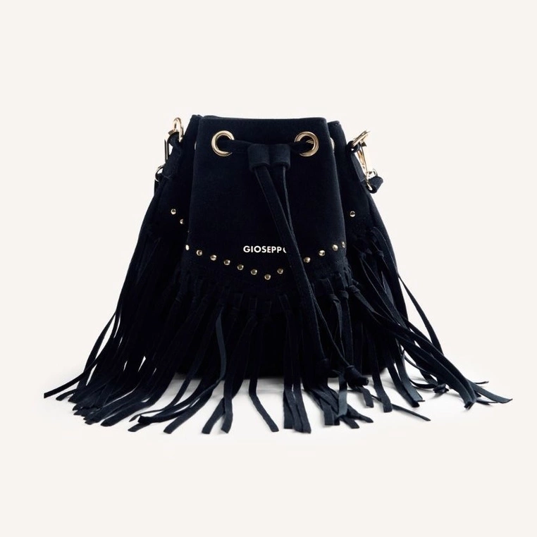 Torebka worek - GIOSEPPO 76970 CZARNA