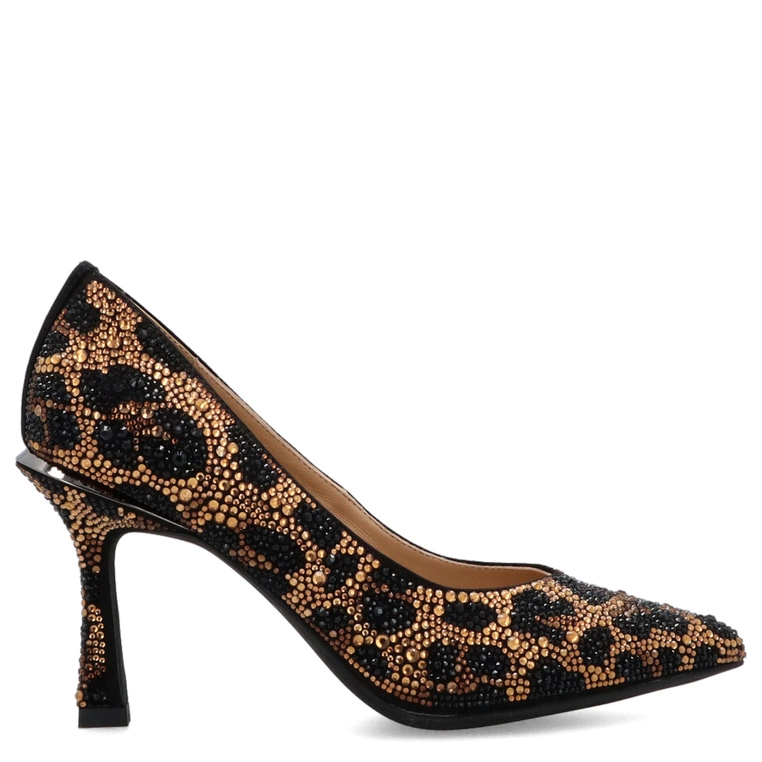 Hiszpańskie szpilki z cyrkoniami - ALMA EN PENA I250403 PANTERKA