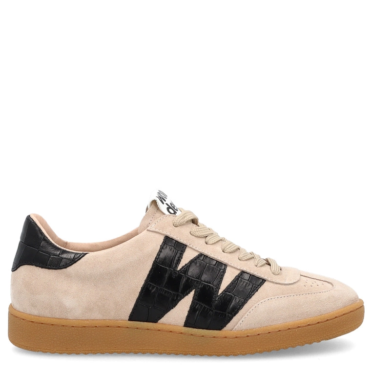 Hiszpańskie sneakersy premium - WONDERS AP-2001 BEŻOWE