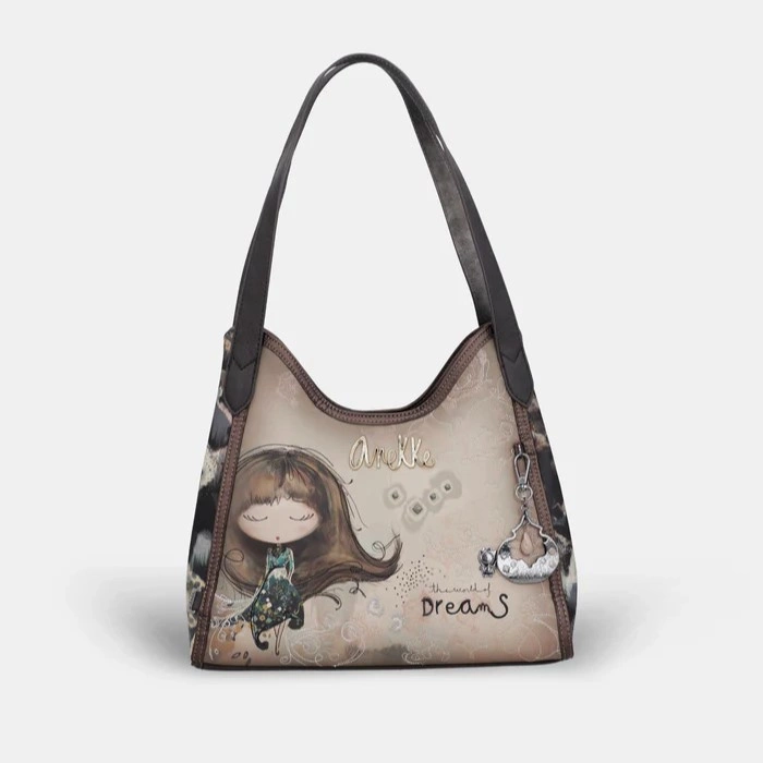 Torebka damska do ręki i na ramię - ANEKKE REAL 41702-203