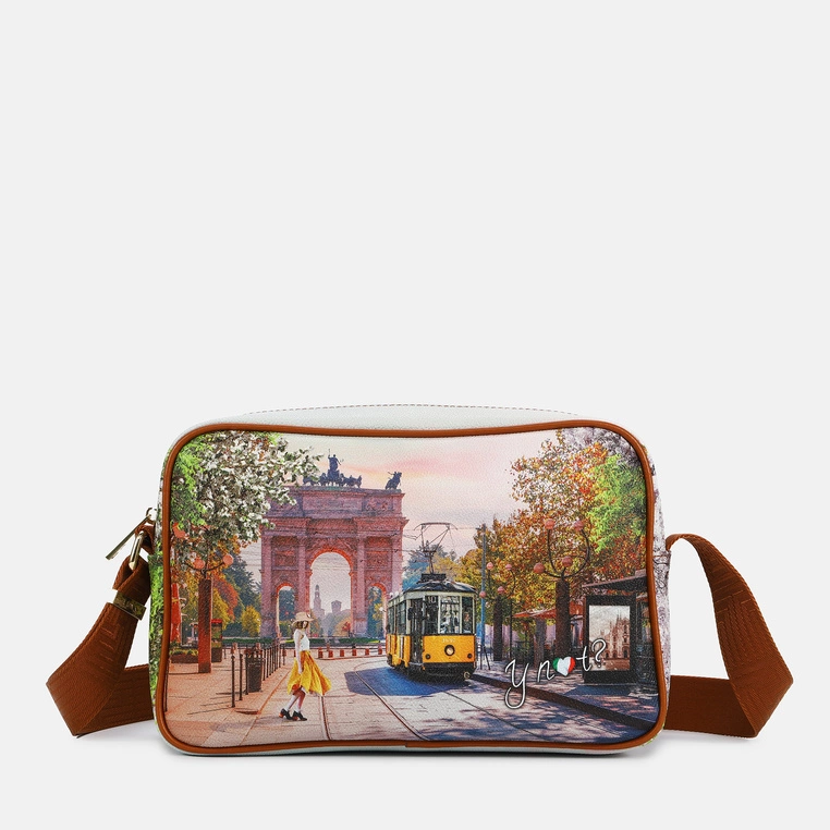 Torebka listonoszka - YNOT YES-440S5 SPRING IN MILANO