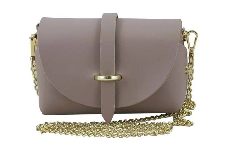  Torebka ze skóry naturalnej - BARBERINIS 537/1 RÓŻOWA