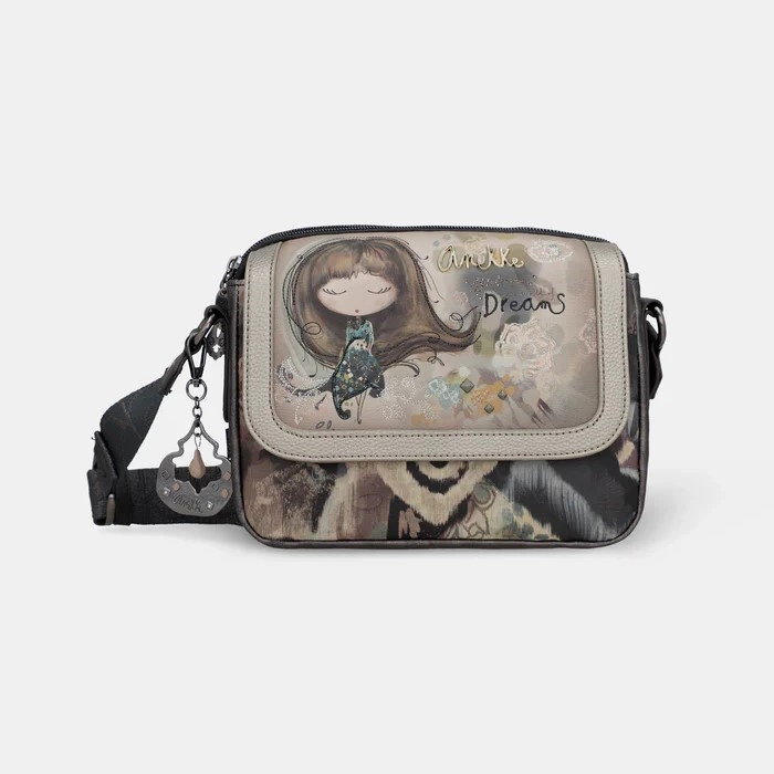 Torebka damska z klapą - ANEKKE REAL 41703-349