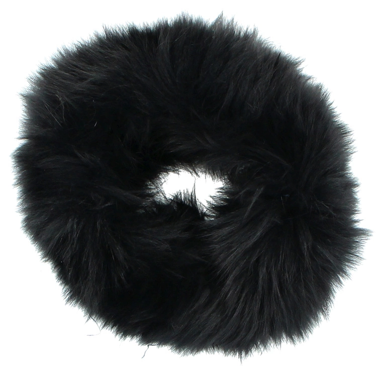 Luksusowa opaska z futra naturalnego - TYMOTEO LOVE  K4 CZARNA