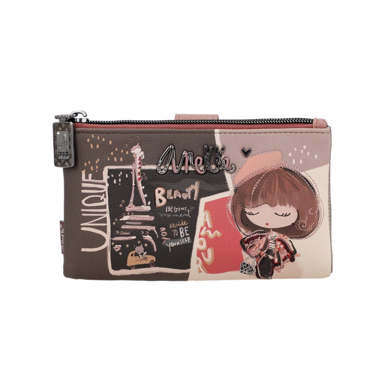 Portfel damski z blokadą RFID - ANEKKE MADEMOISELLE 41809-907