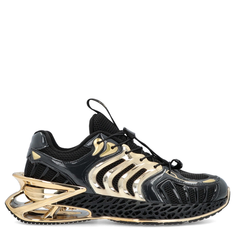 Sneakersy premium - PLEIN SPORT SADS USC0434 CZARNE