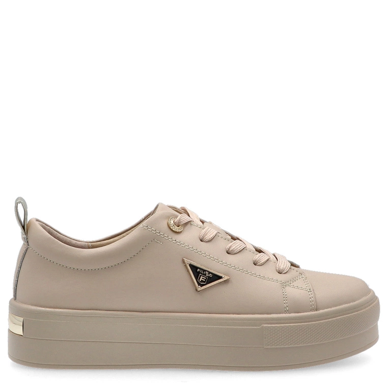Sportowe buty damskie - FILIPPO DP3533/25 BEŻOWE LICO