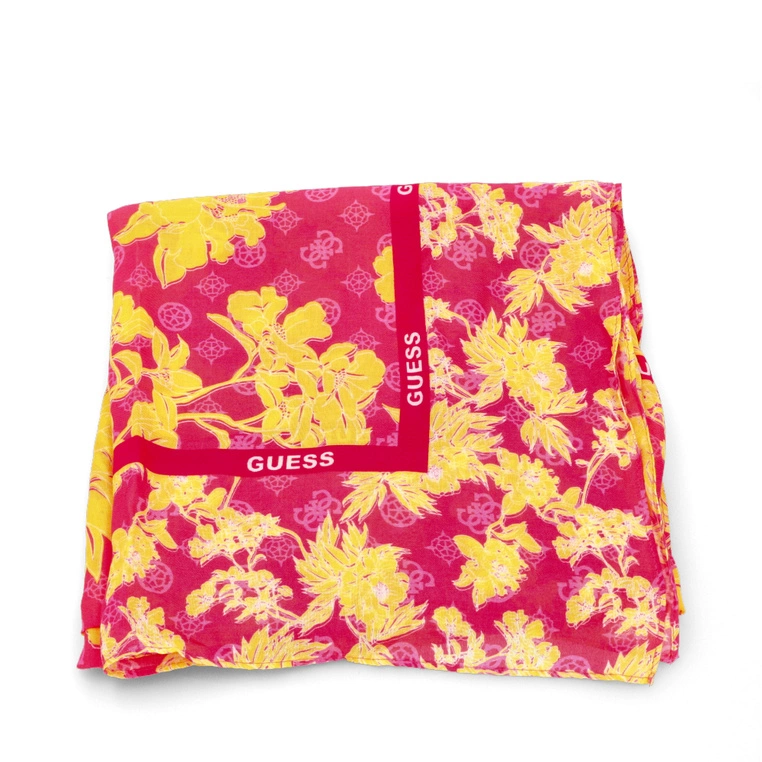 Apaszka - GUESS AW5118COT03-PIM RÓŻOWA