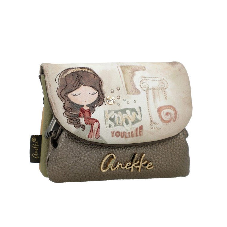 Mały damski portfel z klapką - ANEKKE MUSE 42709-016
