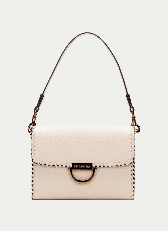 Hiszpańska torebka z klapką -  HISPANITAS BI254148 KREMOWA
