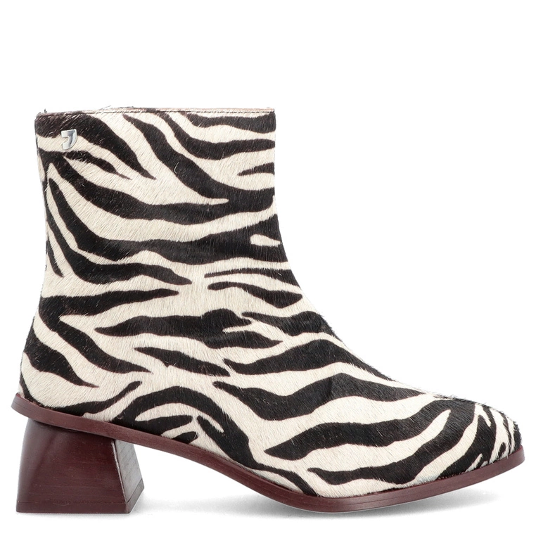 Botki z motywem zwierzęcym - GIOSEPPO 776872 ZEBRA