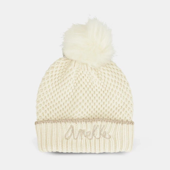 Dzianinowa czapka z pomponem - ANEKKE REAL 41471-313