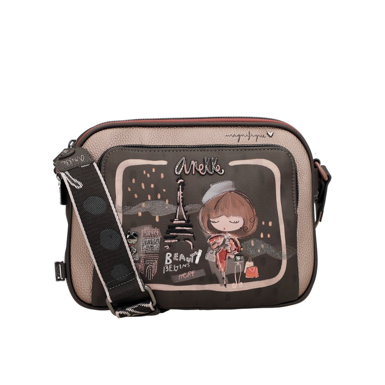 Średnia torebka damska - ANEKKE MADEMOISELLE 41803-516