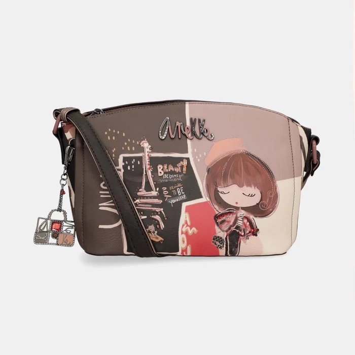 Torebka damska listonoszka - ANEKKE MADEMOISELLE 41803-513