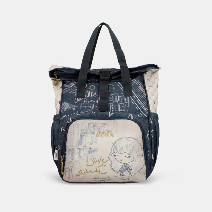 Plecak materiałowy - ANEKKE MADEMOISELLE 41585-023