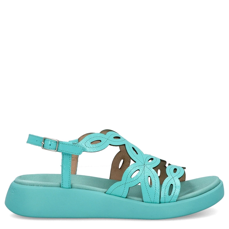 Hiszpańskie sandały - WONDERS C-6542 MORSKIE