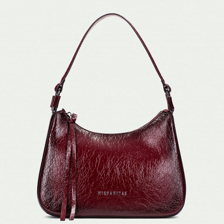 Hiszpańska torebka damska - HISPANITAS BI254149 BORDOWA