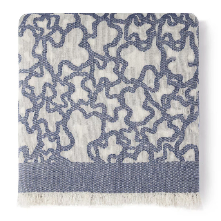 Szal z motywem misia - TOUS KAOS 2000786333