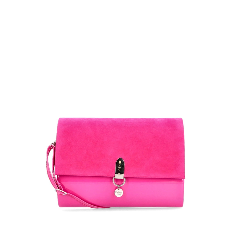 Klasyczna kopertówka - TYMOTEO 29 FUKSJA