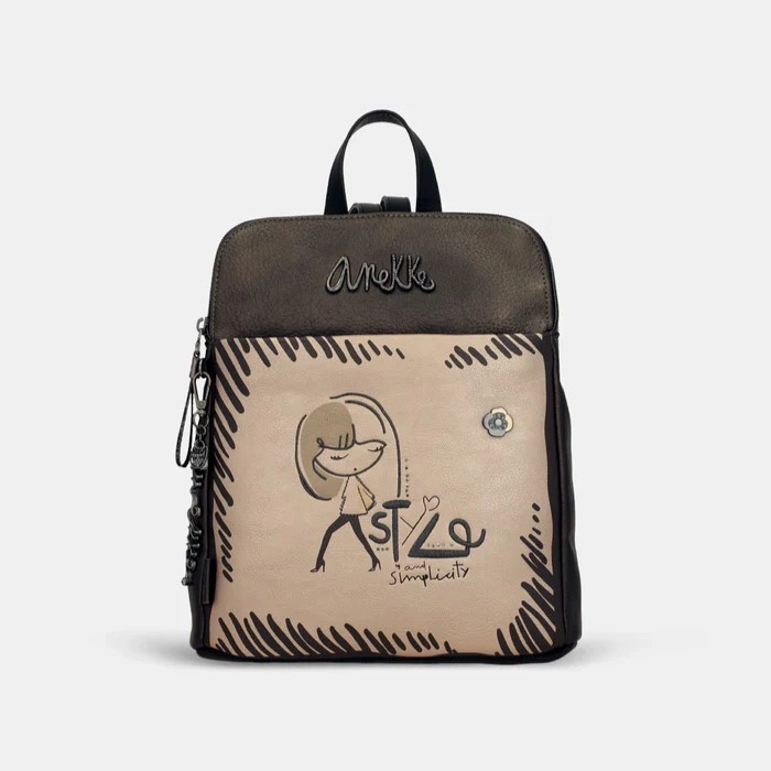 Plecak damski - ANEKKE MADEMOISELLE NATURE KOKO 41865-073