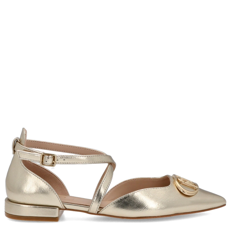 Czółenka z paskami premium - LIU JO VIOLA 19 ZŁOTE