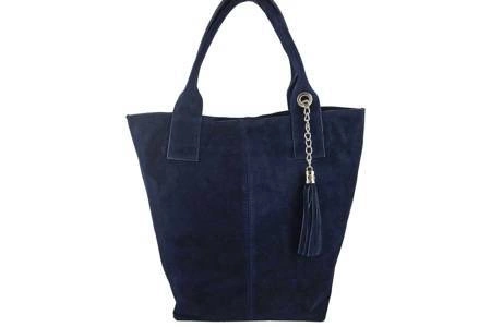 Torebka shopper - BARBERINIS 375/8 GRANATOWA