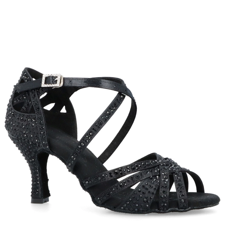 Profesjonalne elastyczne buty do tańca - TYMOTEO D8 CZARNE