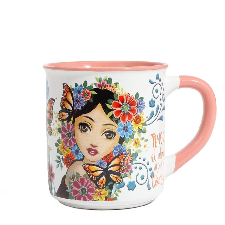 Ceramiczny kubek - NICOLE LEE CUP7606-ADC ALMA DE COLORS